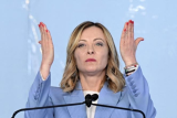 Une plainte visant Giorgia Meloni pour complicité de génocide