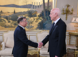 Kais Saïed reçoit le ministre chinois Li Shulei