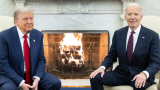 Trump « profondément attristé » par la maladie de Biden