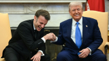 Macron 'conciliant' avec les critiques de Trump