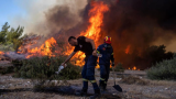 Grèce: La canicule attise les flammes...Les pompiers en alerte
