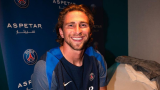 L'Ukrainien Illia Zabarnyi au Paris Saint-Germain