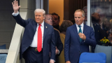 Donald Trump assiste à la finale de l'US Open