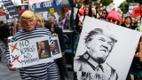 'Nous défendons l'Amérique!': à New York, la colère contre Trump